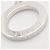 Collana Cartier Love Circle 3PD Argento - vista 4