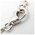 Collana Cartier Love Circle 3PD Argento - vista 5
