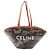 Céline Borsa a Spalla Camouflage Celine Couffin Marrone Multicolore Verde