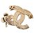Timeless Broche Trevo Coco da Chanel Dourado - vista 2