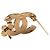 Timeless Broche Trevo Coco da Chanel Dourado - vista 3