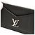 Portatarjetas Lockme de Louis Vuitton Negro - vista 5
