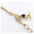 Collana Chanel Coco Mark Gripoix Multicolore D'oro - vista 4