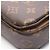 Borsa Pochette Metis MM Louis Vuitton Marrone Nero Monogramma - vista 6