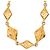 Collana a catena con logo placcato oro Chanel D'oro