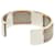 Hermès Hermes Silver Gray Leather and Metal Bangle Metallic  - view 2