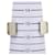 Hermès Hermes Silver Gray Leather and Metal Bangle Metallic  - view 6