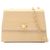 Vintage Matelassé Schultertasche von Chanel Beige
