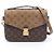 Borsa Pochette Metis MM Louis Vuitton Marrone Nero Monogramma