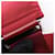 Bolsa de ombro com logo triangular Prada Vermelho - vista 5