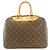 Borsa a mano Bowling Vanity Monogram Louis Vuitton M47270 Marrone Monogramma - vista 2