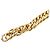 Chanel Coco Mark goldplattierter Kettengürtel Golden - Ansicht 3