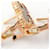 Van Cleef & Arpels Vintage Alhambra Stud Earrings Brown Black Golden  - view 7