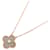 Van Cleef & Arpels Vintage Alhambra Necklace Brown Golden  - view 1