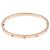 Bracciale charm Cartier in oro rosa 18K con diamanti D'oro - vista 2