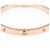 Bracciale charm Cartier in oro rosa 18K con diamanti D'oro - vista 4