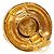 Orecchini a clip placcati in oro Chanel Coco Mark D'oro - vista 4