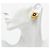 Orecchini a clip placcati in oro Chanel Coco Mark D'oro - vista 5
