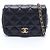 Borsa a spalla piccola matelassé Chanel Nero