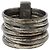 Christian Dior 7-Ring-Set mit 925 Logo-Platte Dior Homme - Ansicht 3