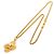 Timeless Collar largo vintage Coco Mark de Chanel Dorado - vista 3