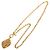 Timeless Collana lunga vintage Coco Mark di Chanel D'oro - vista 3