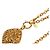 Timeless Collana lunga vintage Coco Mark di Chanel D'oro - vista 4