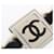 Accessorio Barrette Coco Mark di Chanel Nero Bianco D'oro - vista 4