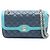 Borsa a mano Chanel Matelassé verde
