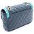 Borsa a mano Chanel Matelassé verde - vista 2