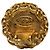 Orecchini vintage a clip Chanel Coco Mark D'oro - vista 3