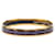 Pulseira Cloisonné Email PM Hermès Dourado Azul marinho  - vista 2