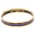Pulseira Cloisonné Email PM Hermès Dourado Azul marinho  - vista 4