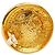 Orecchini a clip rotondi Coco Mark Vintage di Chanel D'oro Giallo - vista 4