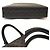 Céline Sac cabas vertical Triomphe de Celine Marron Noir - vue 4