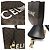 Céline Sac cabas vertical Triomphe de Celine Marron Noir - vue 5