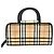 Borsa in tela e pelle beige Burberry