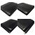 Prada Leather Money Clip Bi-fold Wallet Black - view 3