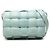 Borsa a Spalla Maxi Intrecciato Padded Cassette di Bottega Veneta Blu