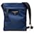 Bolsa de ombro com placa de logo triangular Prada Preto