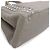 Borsa Tote Canapa Gioiello di Prada Grigio - vista 4