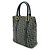 Borsa a Mano/Tote Bag Christian Dior Trotter Blu navy - vista 3