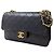 Chanel Timeless - Bolsa Clássica de Dupla Aba em Couro 23 Preto