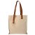 Borsa tote Hermès Etrivière oro ecru D'oro Crudo - vista 2