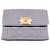 Chanel Boy Dreifach-Compact-Geldbörse Braun