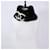 Chanel Coco Mark Rabbit Fur Tippet Scarf Black  - view 7