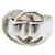 Ring Anello Hermès Deux Ano in argento