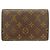 Billetera plegable Monogram Louis Vuitton Castaño Monograma - vista 2