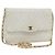 Chanel Matelassé Chain Leather Bianco