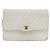 Chanel Matelassé Chain Leather Bianco - vista 2